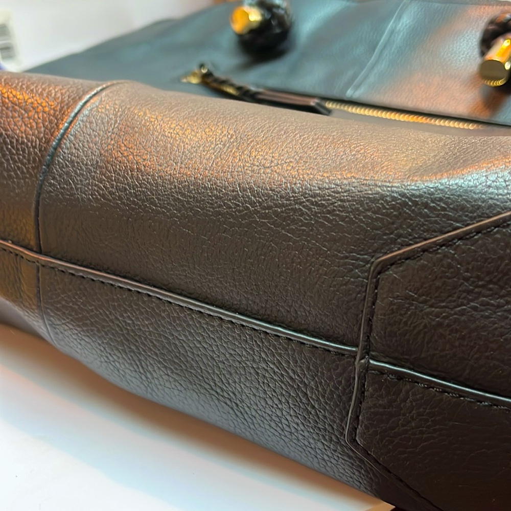 GUC Clarks Leather Work Tote - Picture 4 of 12